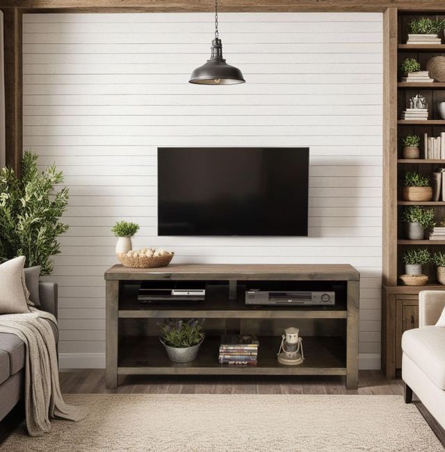 Legends Home Joshua Creek Barnwood 48" TV Console-1
