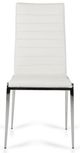 VIG Furniture Libby 2-Piece White Leatherette Dining Chairs Set-1
