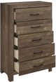 Homelegance® Corbin Rustic Brown Chest-3