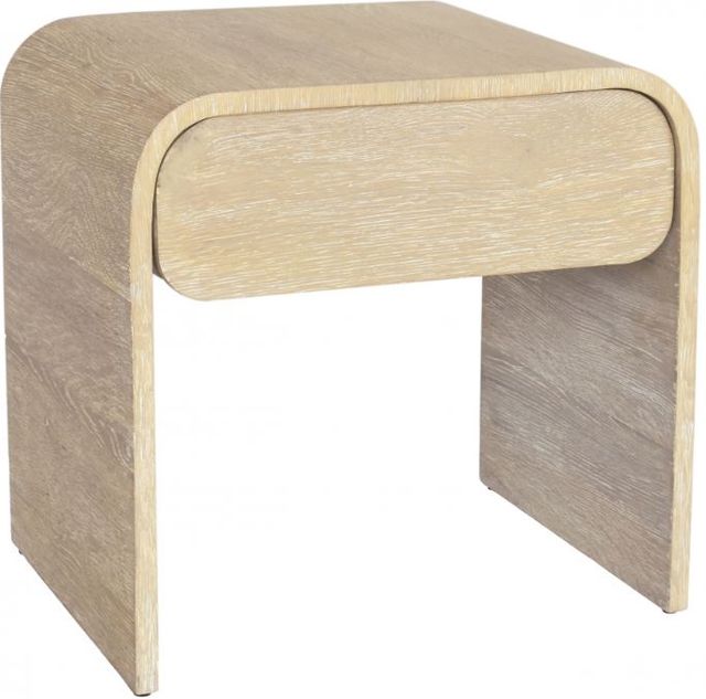 Meridian Furniture Cresthill Brushed Oak Nightstand-3
