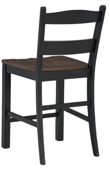 Signature Design by Ashley® Valebeck Black/Brown Bar Stool-3
