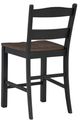 Signature Design by Ashley® Valebeck Black/Brown Bar Stool-3