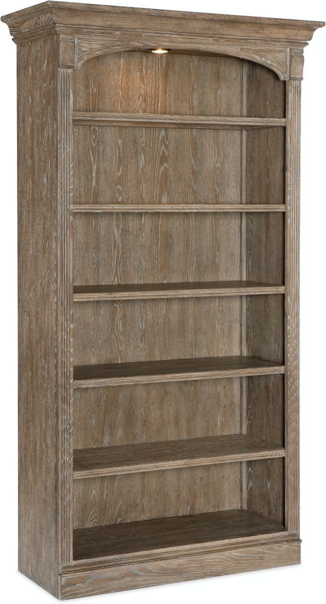 Hooker® Furniture Work Your Way Sutter Claro Bookcase-2