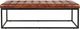 Jofran Inc. Global Archive Hogan Saddle Leather Bench-2