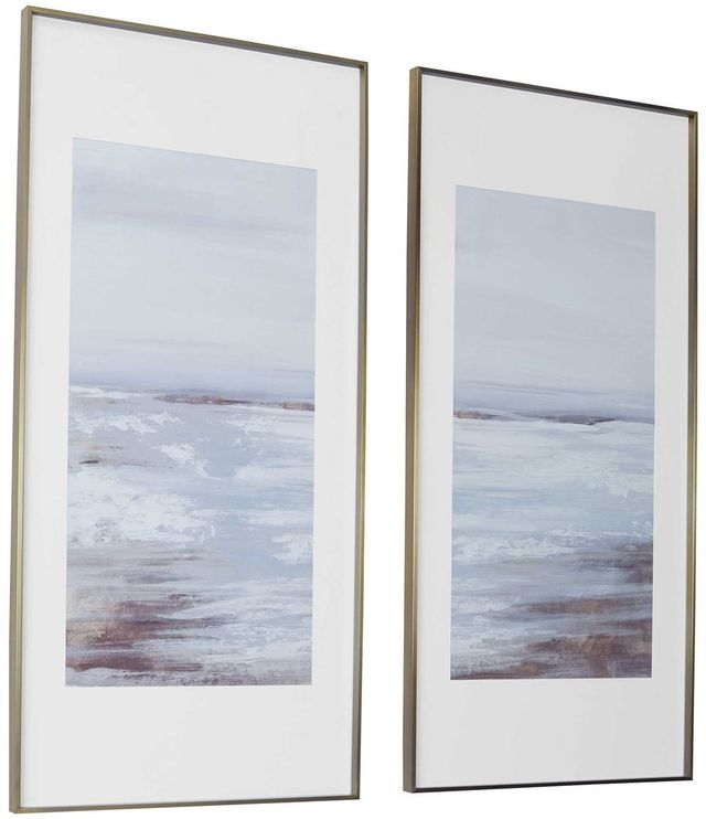 Uttermost® Coastline 2-Piece Multi-Colored Framed Prints Set-4