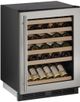 U-Line® 1000 Series 24" Stainless Steel Wine Captain® Wine Cooler-0