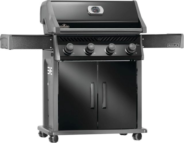 Napoleon Rogue® 525 4-Burner Black Freestanding Liquid Propane Grill-4