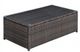 Furniture of America® Ilona Glass Top Outdoor Coffee Table with Brown Base -0