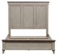 Liberty Furniture Ivy Hollow Dusty Taupe/Weathered Linen Queen Panel Bed-2