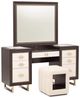 Michael Amini® Belmont Place Espresso Vanity Set with Mirror and Bench-0