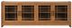 Flexsteel® Lincoln Walnut Entertainment Console-2