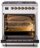 Ilve® Nostalgie II Series 30" Custom RAL Colors Pro Style Dual Fuel Range-3