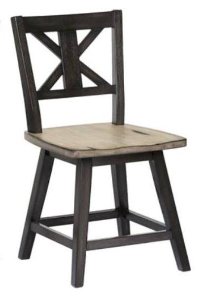 Urban Styles Furniture Orlando Cappuccino/Smoke Gray Dining Chair-0