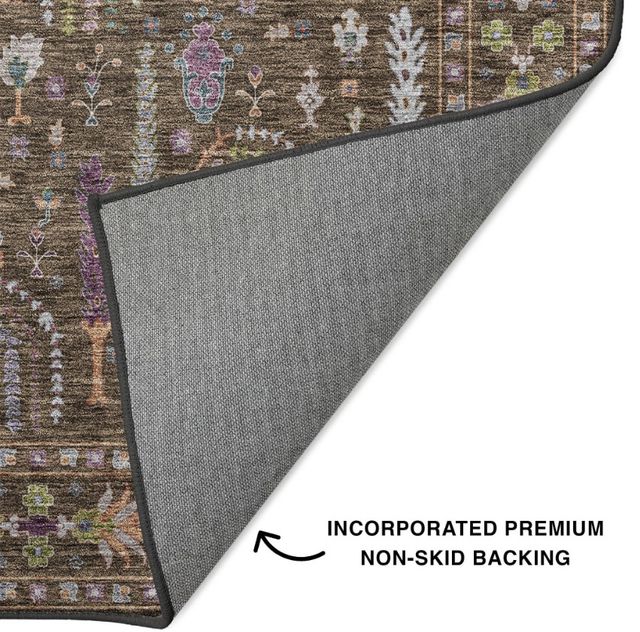 Dalyn™ Rug Company Hatay HY5 Brown 5'x8' Area Rug-2