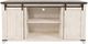 Jofran Inc. Madison County Brown/Vintage White Barn Door Server-3