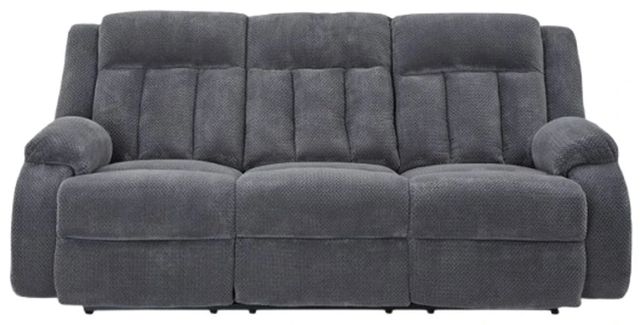 Signature Design by Ashley® Observation Steel Power Reclining Sofa with Drop Down Table-1