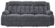 Signature Design by Ashley® Observation Steel Power Reclining Sofa with Drop Down Table-1
