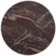 Classic Home Briley Merlot Small Accent Table-3