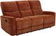 Coaster® Navarro Burnt Orange Upholstered Reclining Sofa-0