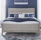 Liberty Furniture New Haven Flax Tone/Sanctuary White King Upholstered Panel Bed-1