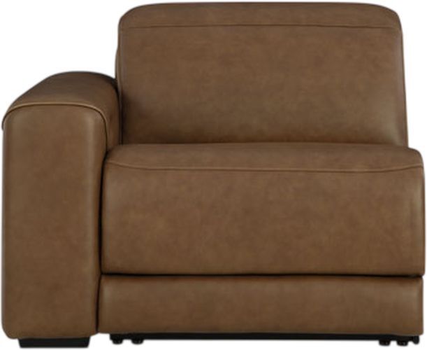 Signature Design by Ashley® Rally-Up 5-Piece Caramel Power Reclining Sectional with Console-4