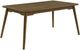 Elements International Malibu Brown Rectangular Dining Table -0