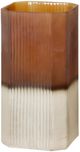 Stylecraft Bronze Frosted Glass Ombre Vase-0