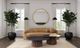 Bassett Mirror Norfolk Black/Gold Floor Lamp-5