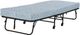 dhp furniture® Levy Black Twin Cot with 4" Mattress-0