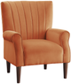 Mazin Furniture Urielle Orange Upholstered Accent Chair-0