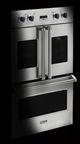 Viking® 7 Series 30" Squall Double Electric French-Door Wall Oven-1