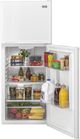 Haier 24" 9.8 Cu. Ft. White Top Freezer Refrigerator-3