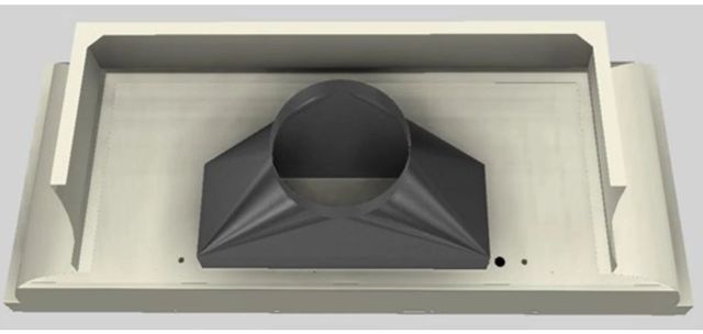 Vent-A-Hood® Designer Series 60" Biscuit Wall Mounted Range Hood-3