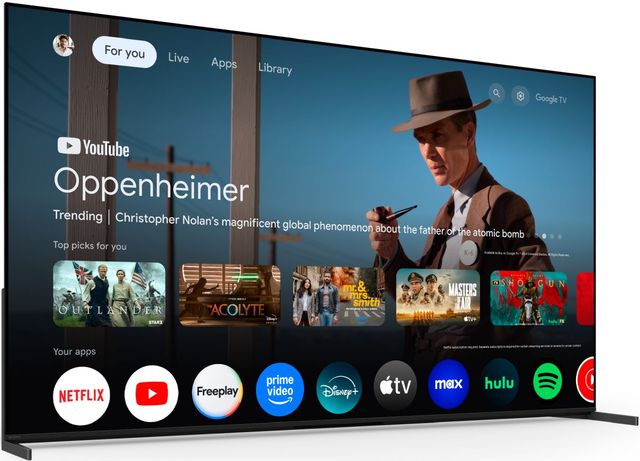 Sony® BRAVIA 8 II 65” 4K Ultra HD QD-OLED Smart TV-1