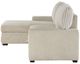 Homelegance® Gallatin 2-Piece Beige/Light Gray Left-Arm Facing Sectional and Chaise-4
