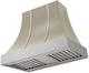 AGA Cascade 36" Fawn Wall Mounted Range Hood  with Brushed Nickel Trim-0