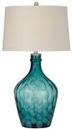Bassett Mirror Valarie Blue Table Lamp-0