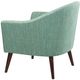 Olliix by Madison Park Green Grayson Mid-Century Accent Chair-1
