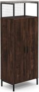 Sauder® Market Commons® Rich Walnut™ Storage Cabinet-0
