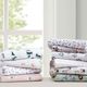 Olliix by Intelligent Design Pink/Grey Hedgehogs Queen Cozy Soft Cotton Novelty Print Flannel Sheet Set-3