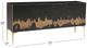 Basset Mirror Kali Fynn Black/Brushed Gold Iron Sideboard-2