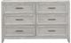 New Classic® Home Furnishings Fiona 4-Piece Mist Gray California King Panel Storage Bedroom Set-4