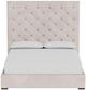 Universal Explore Home™ Customizable Modern Brando Upholstered Panel Bed-2