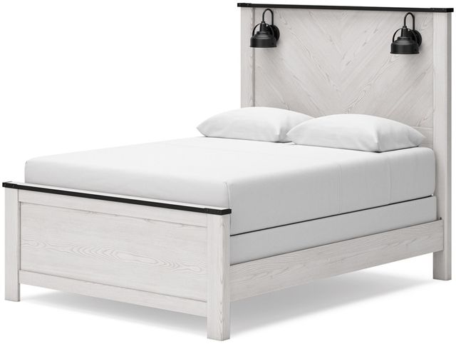 Signature Design by Ashley® Schoenberg White Queen Panel Bed-1