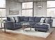 Affordable Furniture 7750 2-Piece Captivate Lapis U-Shape Sectional-1