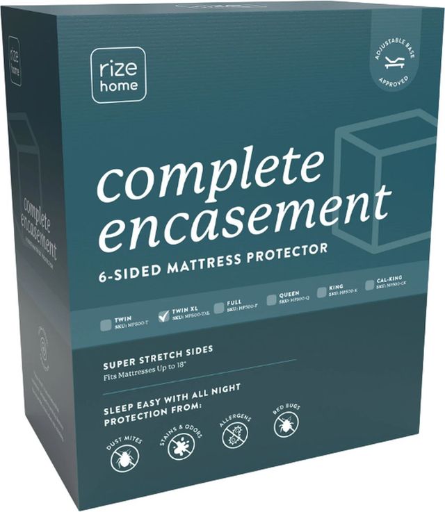 Rize Home Queen Complete Encasement Mattress Protector-0