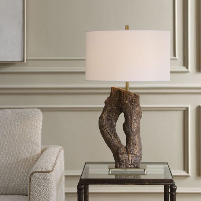 Uttermost® Namath Textured Wood Table Lamp-1