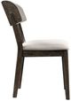 New Classic® Home Furnishings Rex Beige/Walnut Brown Dining Side Chair-3