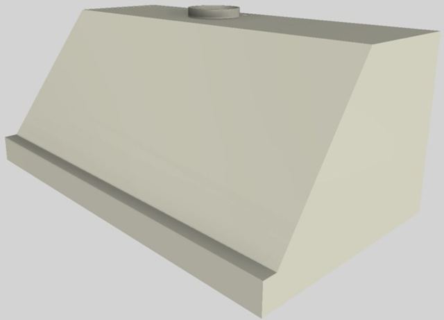 Vent-A-Hood® 42" Wall Mounted Range Hood-Biscuit-2