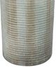 A & B Home Distressed Green 19" Cylinder Planter -1